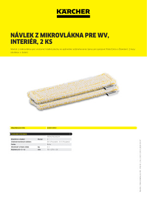 Informácia o produkte