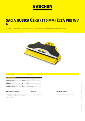 Informácia o produkte