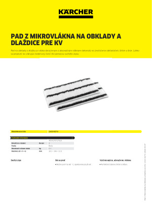 Informácia o produkte
