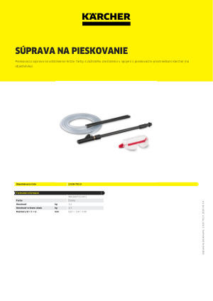 Informácia o produkte