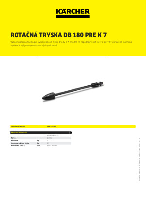 Informácia o produkte