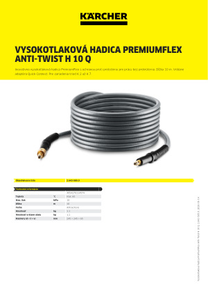 Informácia o produkte