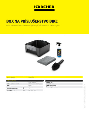 Informácia o produkte