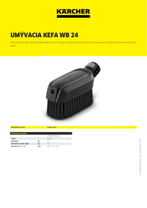 Informácia o produkte
