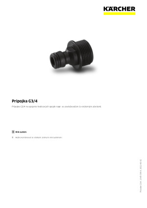 Informácia o produkte