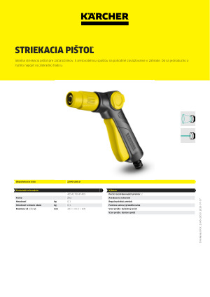 Informácia o produkte