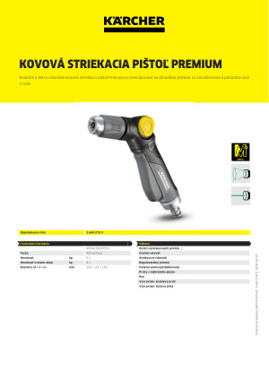 Informácia o produkte