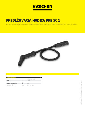 Informácia o produkte