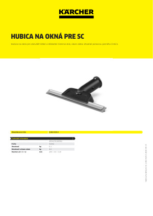 Informácia o produkte