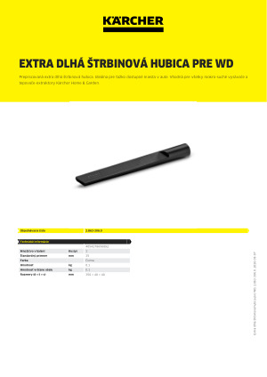 Informácia o produkte