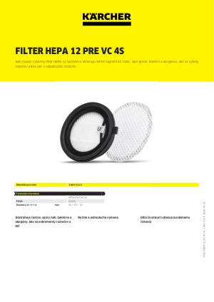 Informácia o produkte
