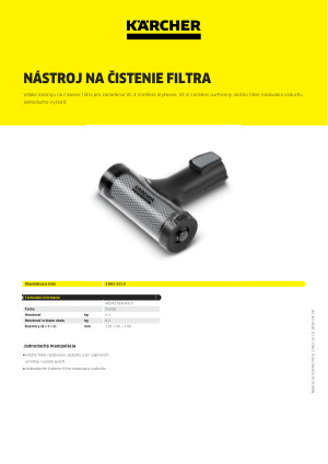Informácia o produkte