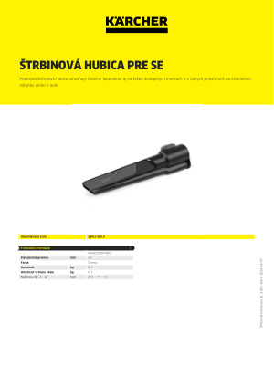 Informácia o produkte