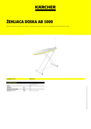 Informácia o produkte