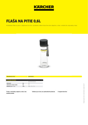 Informácia o produkte