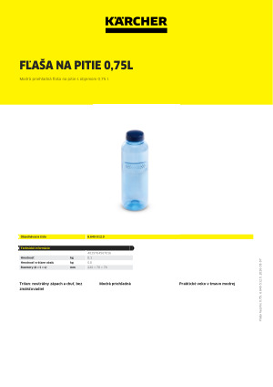 Informácia o produkte