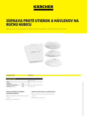 Informácia o produkte