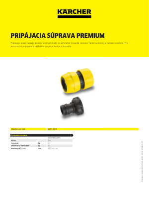 Informácia o produkte