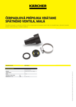 Informácia o produkte