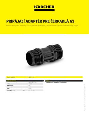 Informácia o produkte