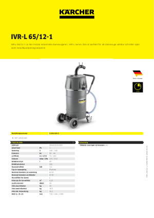 Product information