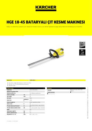 Ürün bilgileri
