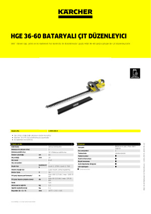 Ürün bilgileri