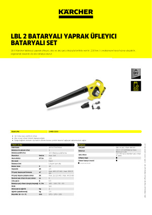 Ürün bilgileri