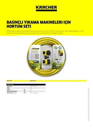 Ürün bilgileri