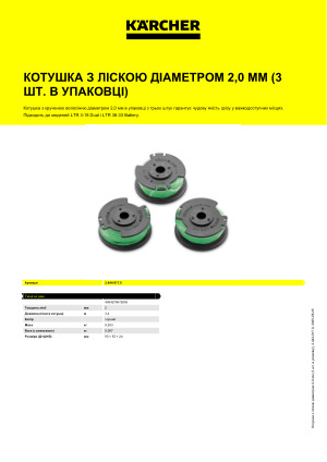 Інформація про продукт