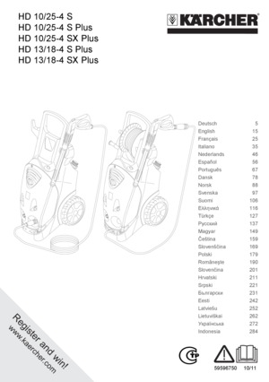 Nettoyeur haute pression HD 10/25-4 S - 1.286-902.0 Karcher