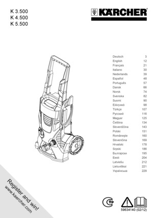 Karcher K3.500 Hochdruckreiniger Schnellspannend Buchse Abgewickelter Auslass 