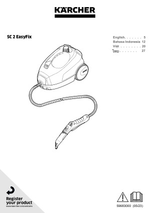 User manual Kärcher SC 2 Deluxe EasyFix (English - 144 pages)