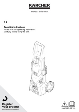 Kärcher K3 specifications