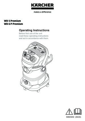 User manual Kärcher WD 6 P Premium (English - 260 pages)