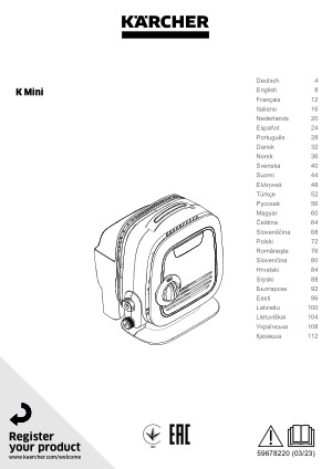 Kärcher Hochdruckreiniger K mini kaufen bei RHYNER Haushalt Multimedia