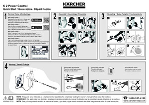 User manual Kärcher K2 Basic (English - 12 pages)