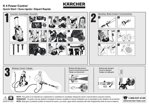 Vaporeta Karcher K 4 PREMIUM POWER CONTROL 1800W - Conforama