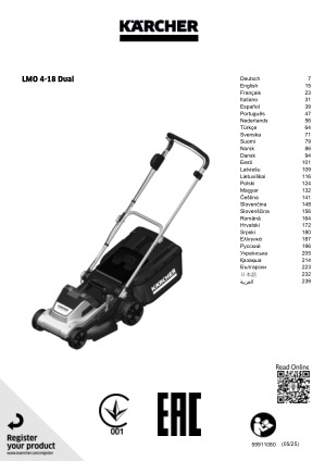 Bruksanvisningar, inkl. säkerhetsinformation