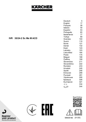 Instructions for use, including safety information