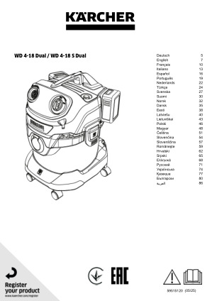 Bruksanvisningar, inkl. säkerhetsinformation