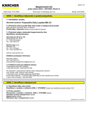 Bezpečnostní datový list