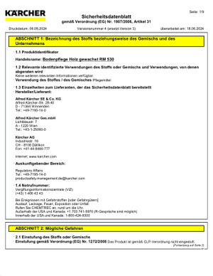 Karcher 6 295 778 0 Bodenpflege Parkett Gewachst Mit Ol Wachs Finish Rm 530 Karcher Saugbohner Fp 303 Elektro Handwerkzeuge Elektrowerkzeuge