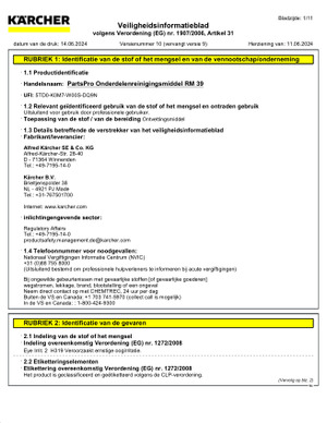 Safetydatasheet