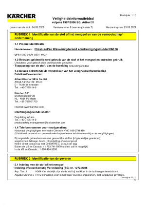 Safetydatasheet