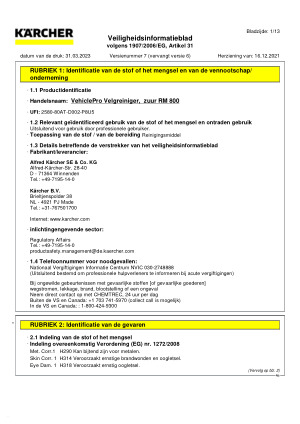 Safetydatasheet