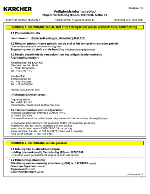 Safetydatasheet