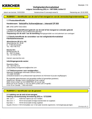Safetydatasheet