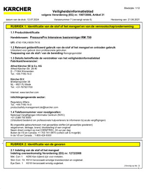 Safetydatasheet