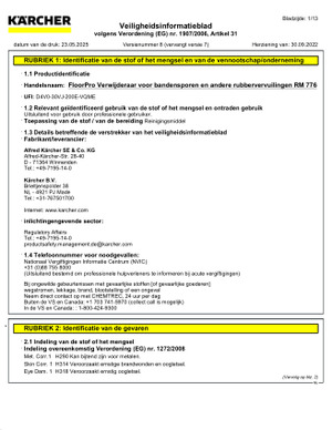 Safetydatasheet